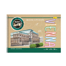 Скетчбук "Крафт" СБК-А4-32 А4, 32 листа Vienna(СБК-А4-32-1)