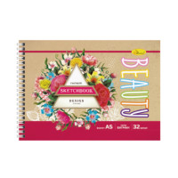 Скетчбук "Крафт" Eagle Wings СБК-А5-32-5 А5, 32 листа Beauty(СБК-А5-32-3)