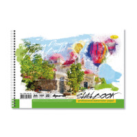 Скетчбук "Акварельный" СБА-А4-20 А4, 20 листов Вид 2(СБА-А4-20-2)