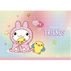 Альбом для рисования PB-GB-020-8513-3 склейка 20 листов(PB-GB-020-8513-3)