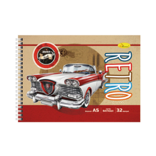 Скетчбук "Крафт" Eagle Wings СБК-А5-32-5 А5, 32 листа