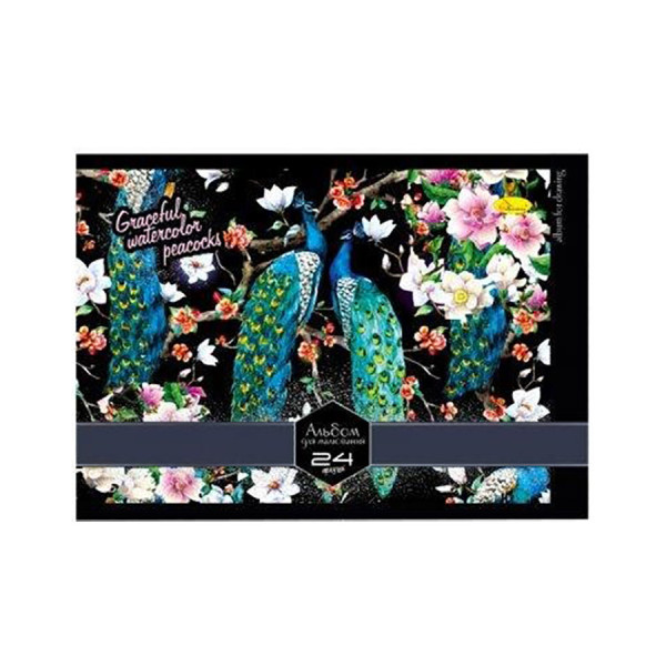 Альбом для малювання АМ-ГП-120-24 на спіралі