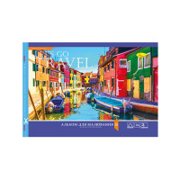 Альбом для малювання АМП-С-20 скоба з перефорацією 20 аркушів (АМП-С-20-8)