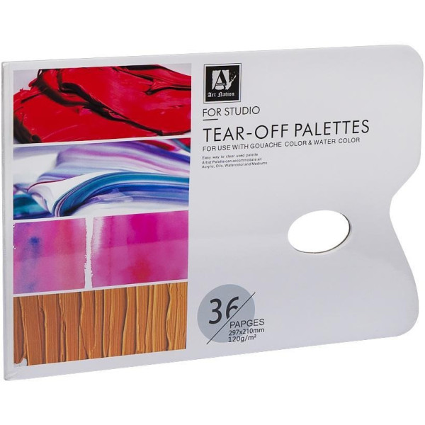 Альбом-палітра для акварелі TP2921-N, А4, 36 аркушів (TP2921-N)