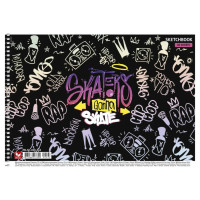 Альбом для малювання Skaters goona skate PB-SC-030-563-3, 30 аркушів, 120г/м2 (PB-SC-030-563-3)