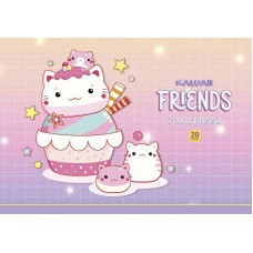 Альбом для малювання PB-GB-020-8513-1 склейка 20 акрушів (PB-GB-020-8513-1)