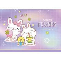 Альбом для малювання PB-GB-020-8513-2 склейка 20 акрушів (PB-GB-020-8513-2)