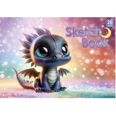 Альбом для малювання PB-GB-020-8515-1 склейка 20 акрушів (PB-GB-020-8515-1)