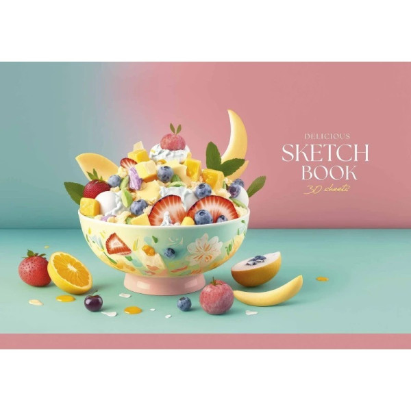 Альбом для малювання PB-GB-030-8519-3 склейка 30 акрушів (PB-GB-030-8519-3)