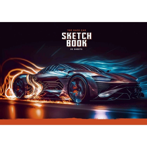 Альбом для малювання PB-GB-030-8521-3 склейка 30 акрушів (PB-GB-030-8521-3)