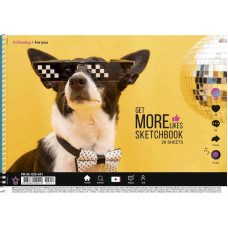 Альбом для малювання PB-SC-020-451-2 спіраль 20 аркушів (PB-SC-020-451-2)