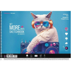 Альбом для малювання PB-SC-020-451-3 спіраль 20 аркушів (PB-SC-020-451-3)