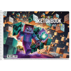 Альбом для малювання PB-SC-020-8511-1 спіраль 20 аркушів (PB-SC-020-8511-1)