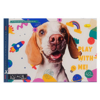 Альбом для малювання АП-0305-5, 40 аркушів, скоба з перфорацією (АП-0305-5)