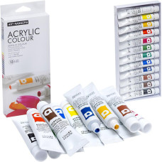 Краски 12мл "Art Ranger" 12 цветов "Acrylie" EA1212-3(EA1212-3)