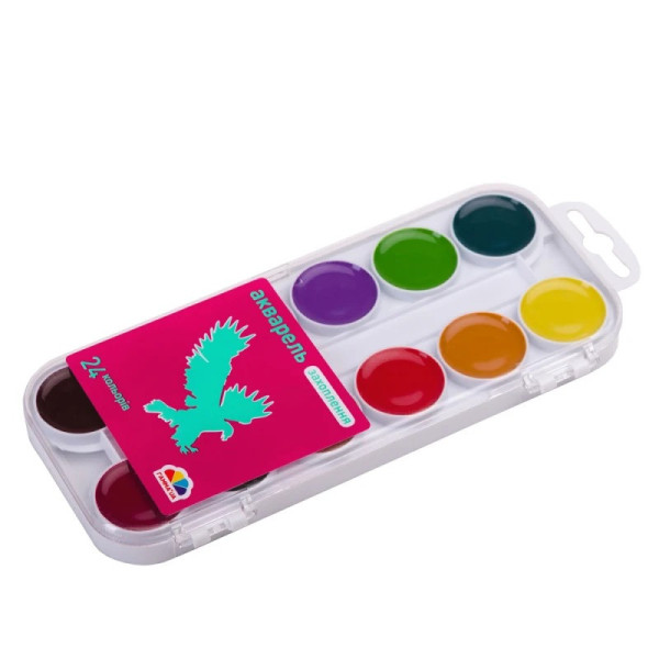 Акварельні фарби "Захоплення" 200109-1, 24 кольори (200109-1)