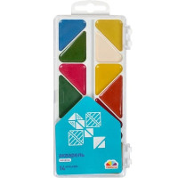 Акварельні фарби "Мозаїка" 300103, 14 кольорів (300103)