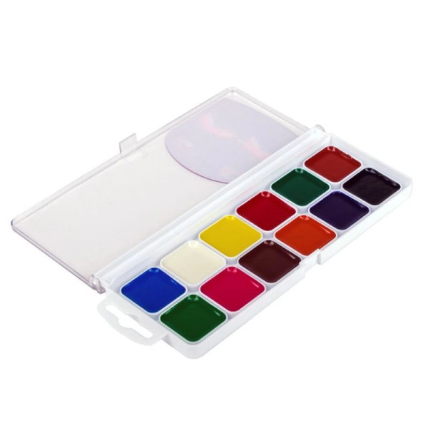 Акварельні фарби "Творчість" 400102, 12 кольорів (400102)