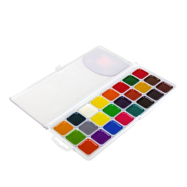 Акварельні фарби "Творчість" 400106, 24 кольори (400106)