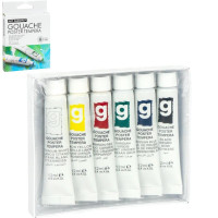 Набір гуашевих фарб "Art Ranger" EG0612C, 6 кольорів  (EG0612C)