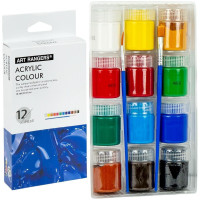 Фарби акварельні художні "Art Ranger" A12015-1, 15 мл, 12 кольорів  (A12015-1)