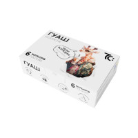 Дитячі гуашеві фарби 7C20602, 6 кольорів по 16 мл (7C20602)