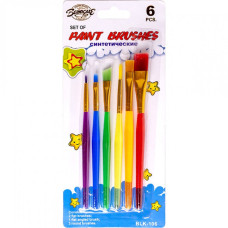 Набор кисточек 6шт  BLK-106/24-3(BLK-106/24-3)