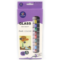 Набір фарб для скла та кераміки DSCN0678, 12 мл 12 шт (DSCN0678)