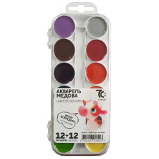 Акварельні фарби медові 7C12405, 24 кольори (7C12405)