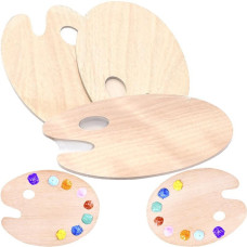 Дерев'яна палітра "Овал" WP2030-C (WP2030-C)