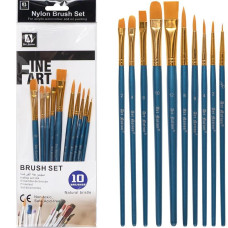 Набір пензликів для малювання BR5810, 10 шт (BR5810)