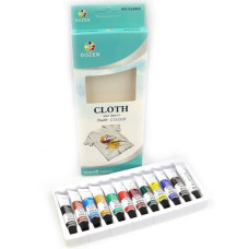 Набір фарб для одягу Dozen DSCN0674, 12 мл 6 шт (DSCN0674)