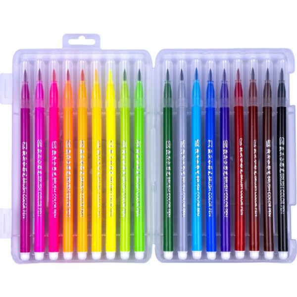 Набір фломастерів 18 кольорів TH905-18 в пластиковому боксі