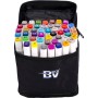 Набір скетч-маркерів 48 кольорів BV800-48 у сумці