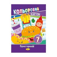Набір кольорового картону А4 АП-1101, 12 аркушів 230 г/м2