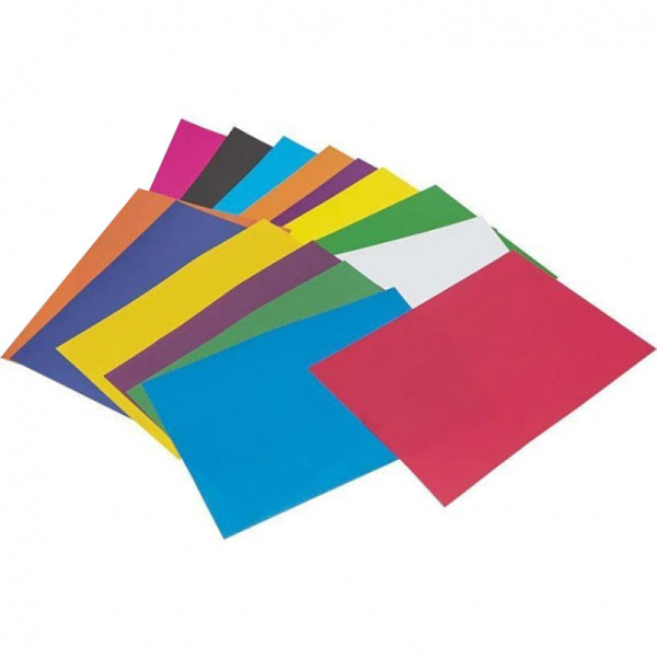 Набір кольорового картону "Бумвест" 18В08, 7 кольорів (18В08)