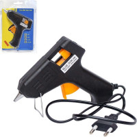 Пістолет для сухого клею "Glue Gun" JQ2032-20W, D-0,7 см, чорний (JQ2032-20W)