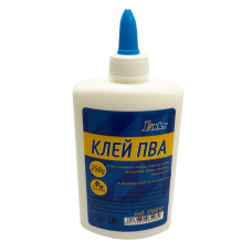 Клей канцелярський ПВА 358010 ковпачок-дозатор 250 грам (358010)