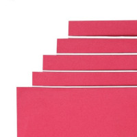 Фоаміран для творчості А4 15KA4-7009 темно-червоний 1,5 мм, 10 аркушів (15KA4-7009)