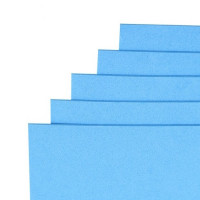 Фоаміран для творчості А4 15A4-7035 синій 1,5 мм, 10 аркушів (15A4-7035)