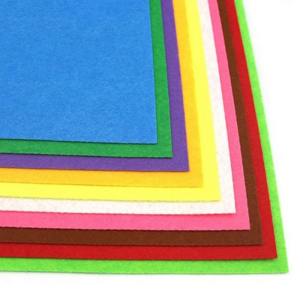 Фетрові листи для рукоділля HQ170-MIX3, 1,2 мм, A4 (HQ170-MIX3)