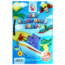 Набір кольорового паперу А4 RI200601, 10 аркушів (RI200601)