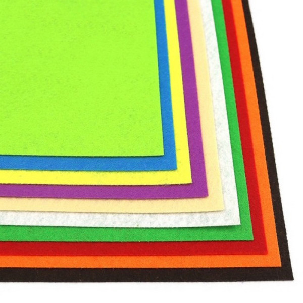 Фетрові листи для рукоділля HQ170-MIX2, 1,2 мм, А4 (HQ170-MIX2)
