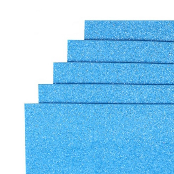 Фоамиран для творчества А4 17FA4-006 голубой 1,7 х0, 1 мм.