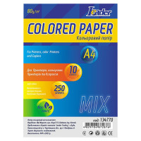 Набір кольорового паперу А4 134770, 250 аркушів (134770)