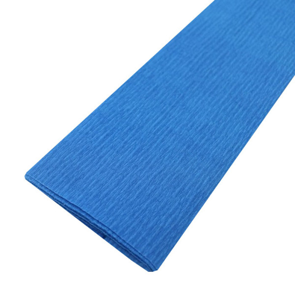 Гофрований папір Josefotten KR110-8008 темно-блакитний 110%, 42г/м2 (KR110-8008)