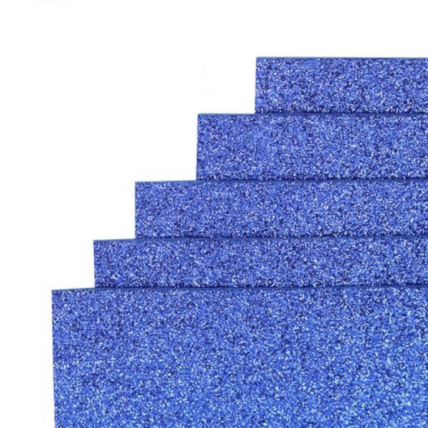 Фоаміран для творчості А4 17GLA4-022 темно-синій 1,7х0,1 мм  (17GLA4-022)