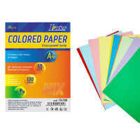 Набір кольорового паперу А4 134780, 100 аркушів (134780)