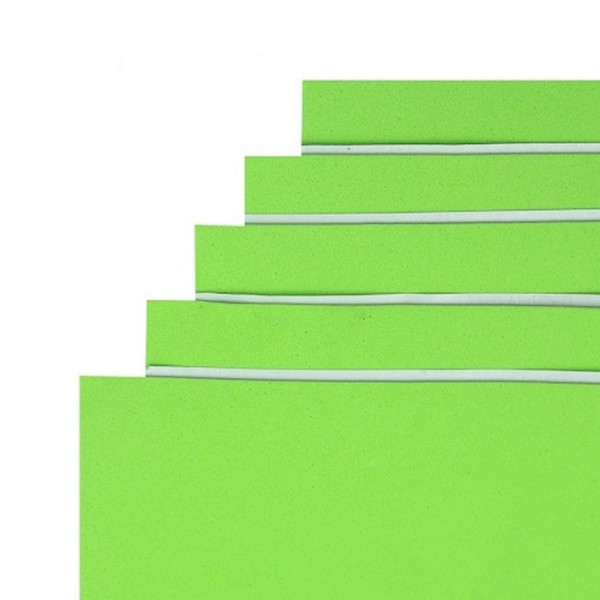 Фоаміран для творчості А4 15KA4-7048 салатовий 1,5 мм, 10 аркушів (15KA4-7048)