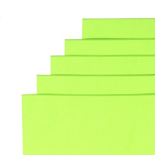Фоаміран для творчості А4 15A4-7050 світло-салатовий 1,5 мм, 10 аркушів (15A4-7050)
